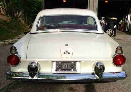 1955 Ford Thunderbird ( Cadillac Diamond Dust White w/ Pearl ), US $32,500.00, image 2