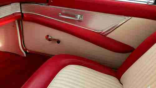 1955 Ford Thunderbird ( Cadillac Diamond Dust White w/ Pearl ), US $32,500.00, image 6