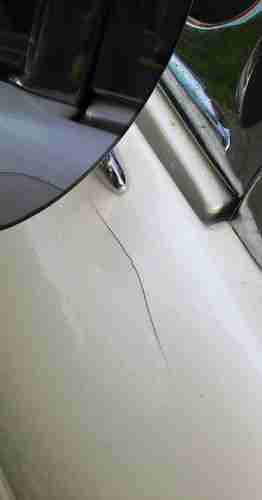 1955 Ford Thunderbird ( Cadillac Diamond Dust White w/ Pearl ), US $32,500.00, image 9