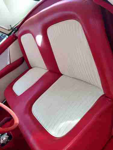 1955 Ford Thunderbird ( Cadillac Diamond Dust White w/ Pearl ), US $32,500.00, image 10
