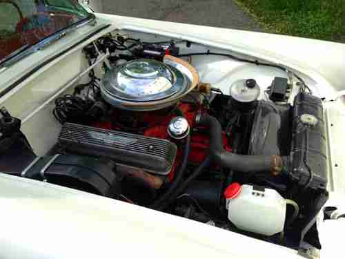 1955 Ford Thunderbird ( Cadillac Diamond Dust White w/ Pearl ), US $32,500.00, image 11