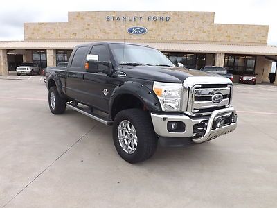 Certified one owner rancho lift turbo diesel fx4 4x4 off road black leather