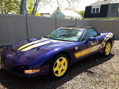 1998 corvette indy 500 pace car