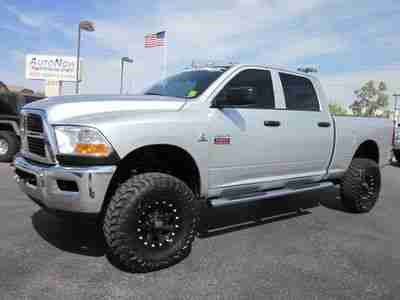 2010 DODGE RAM 2500HD CREW CAB CUMMINS DIESEL SLT 4X4 LIFTED TRUCK~LOW MILES!!, image 2