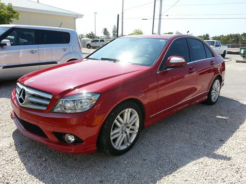 2009 mercedes-benz c300 sport sedan 4-door 3.0l