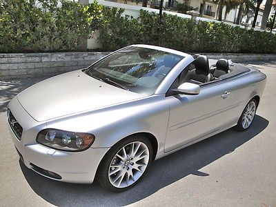 07 volvo c70 convertible t5*perfect topless weather*sharp&amp;clean&amp;sporty*jst srvcd