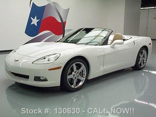 2008 chevy corvette convertible lt3 auto hud xenons 26k texas direct auto