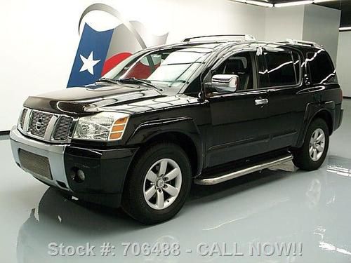 2006 nissan armada 4x4 7-pass heated leather dvd 58k mi texas direct auto