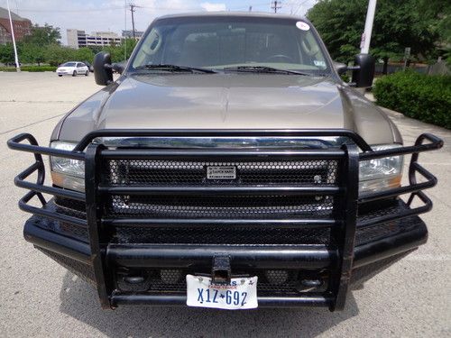 1 owner low miles 04 ford f-250 xlt crewcab 6.0l turbo diesel 4x4 auto like new