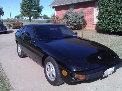 1987 porsche 924s 5-speed black + sunroof