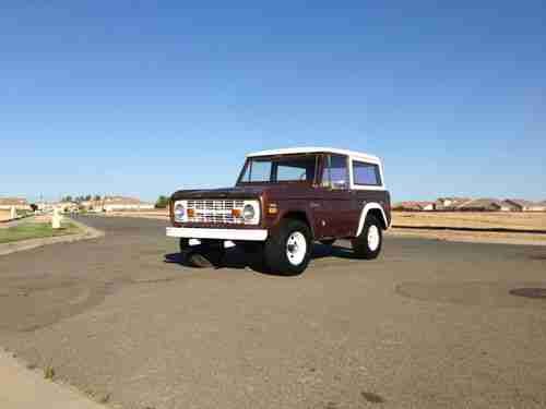 1971 70 72 FORD BRONCO SPORT 302 V8 3 SPEED 4X4 ORIGINAL! GREAT BUY NO RESERVE!, image 2