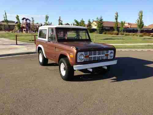 1971 70 72 FORD BRONCO SPORT 302 V8 3 SPEED 4X4 ORIGINAL! GREAT BUY NO RESERVE!, image 3