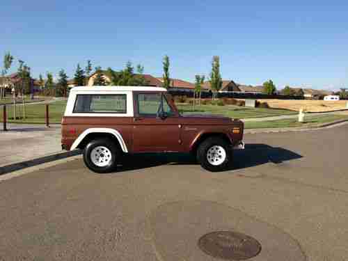 1971 70 72 FORD BRONCO SPORT 302 V8 3 SPEED 4X4 ORIGINAL! GREAT BUY NO RESERVE!, image 4