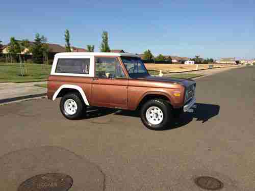 1971 70 72 FORD BRONCO SPORT 302 V8 3 SPEED 4X4 ORIGINAL! GREAT BUY NO RESERVE!, image 6