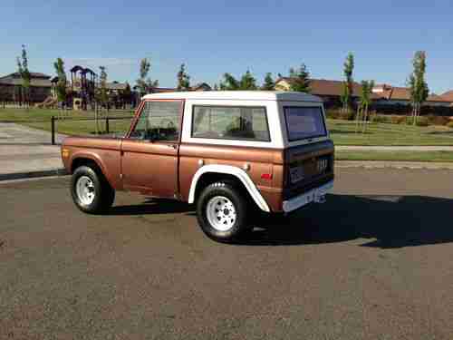 1971 70 72 FORD BRONCO SPORT 302 V8 3 SPEED 4X4 ORIGINAL! GREAT BUY NO RESERVE!, image 7