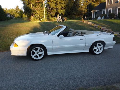 1988 asc mclaren mustang very nice rare rare convertible no reserve low miles