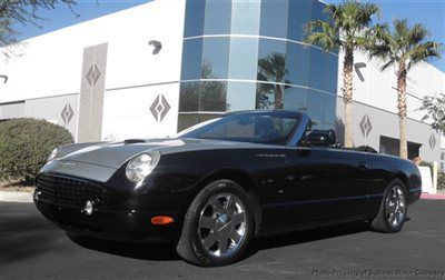 2003 ford thunderbird fast fun luxury convertible with only 38938 miles arizona