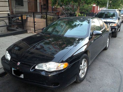 Black chevrolet monte carlo ls 2005