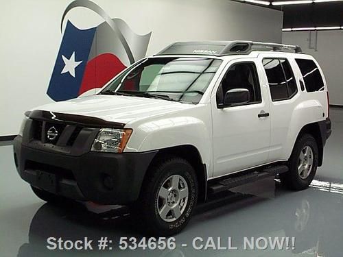 2008 nissan xterra 4x4 roof rack side steps only 64k mi texas direct auto