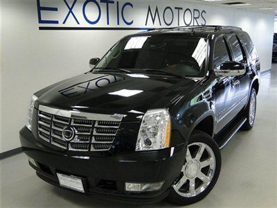 2007 cadillac escalade luxury awd!! blk/blk nav rear-cam dvd-pkg 3rd-row 22"whls