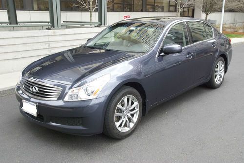 2008 infiniti g35x sedan 3.5l (35k miles, garaged, one owner, bose, bluetooth)