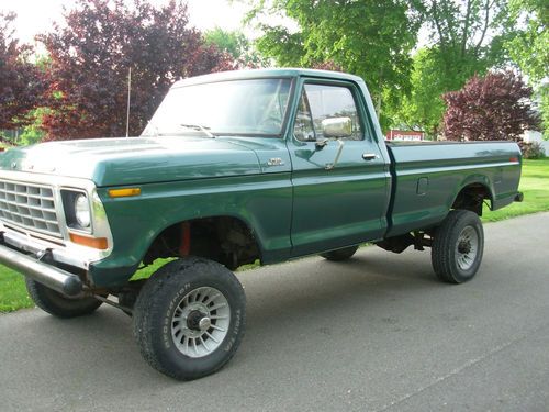 1978 ford f-250 4x4 green 390 v8