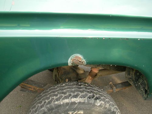 1978 Ford F-250 4x4 Green 390 V8, image 3