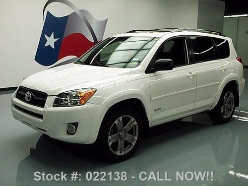 2010 toyota rav4 sport sunroof roof rack only 38k mi texas direct auto