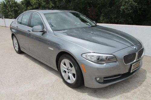 11 528i sedan gray grey leather sunroof 23k miles we finance texas 3.0l v6