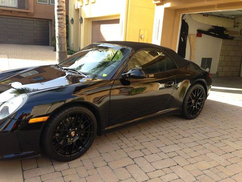 2009 porsche 911 carrera convertible 2-door 3.6l