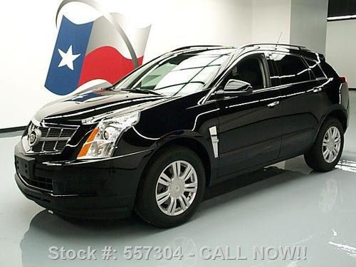 2011 cadillac srx 3.0l v6  leather black on black 17k texas direct auto