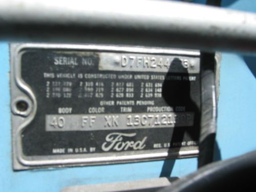 1957 Ford Thunderbird