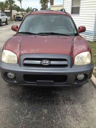 2005 hyundai santa fe 3.5l v6 99k miles original owner