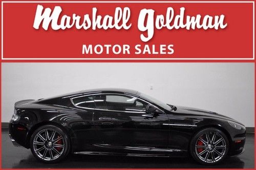 2012 aston martin dbs coupe  storm blk obsidian blk semi aniline lthr 7400 miles