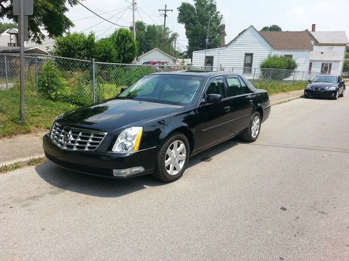 2007 cadillac dts base sedan 4-door 4.6l salvage rebuilt no reserve low mi.