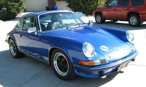 1973 PORSHE 911 TARGA FULLY RESTORED ENGINE & TRANNY REBUILT PERFECT CONDITION, image 4