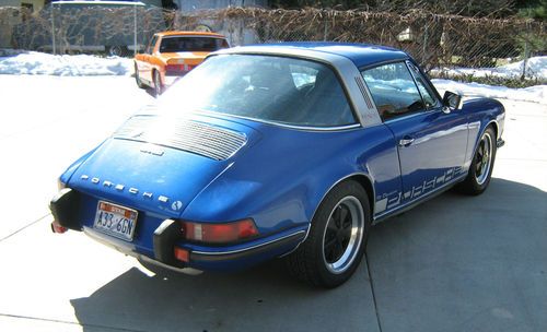 1973 PORSHE 911 TARGA FULLY RESTORED ENGINE & TRANNY REBUILT PERFECT CONDITION, image 8