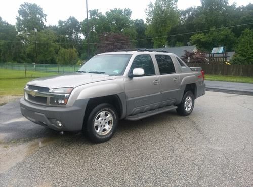 2002 chevrolet avalanche 1500 z71 crew cab pickup 4-door 5.3l