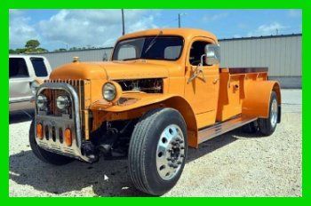 1940 dodge power wagon 5.9l v6 diesel leather cd red oak bed