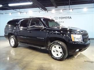 Black2008 black suburban 4x4 loaded leather nav