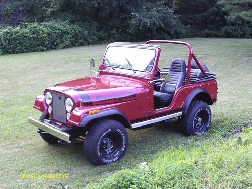 1977 jeep cj5 renegade  rotisserie restoration  304 v8