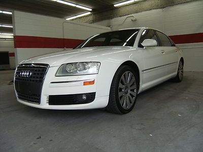 2005 audi a8l w12 quattro rare pearl white dvd long wheel base