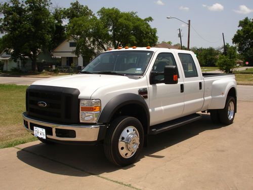 2008 ford f-450 super duty xl crew cab pickup 4-door 6.4l