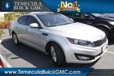 Kia optima 4dr sdn 2.4l auto ex low miles sedan automatic gasoline 2.4l i4 dohc