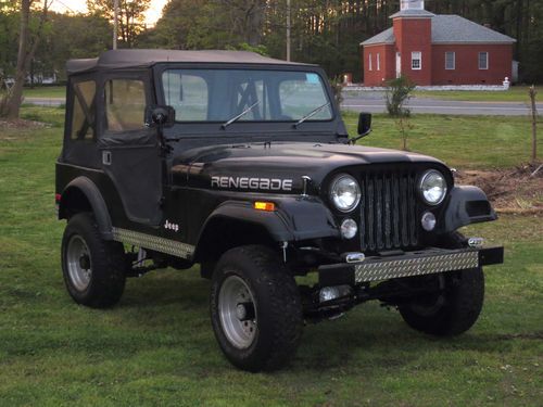 1976 levis,cj5 renegade sport utility 2-door 304 v8 3speed