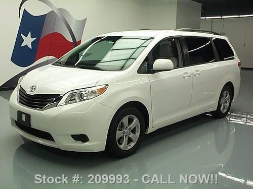 2012 toyota sienna le 8-passenger rear cam alloys 8k mi texas direct auto