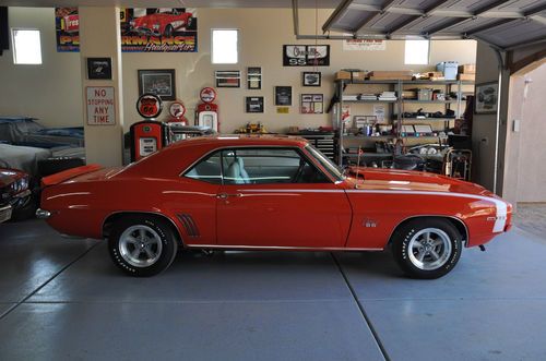 1969 camaro rs/ss 396 (434 stroker kit) m22 4speed, 12bolt posi 72 hugger orange