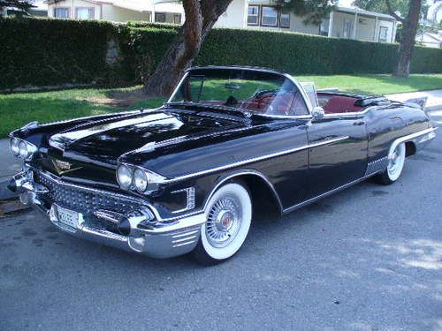 1958 cadillac eldorado biarritz convertible