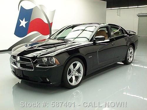 2013 dodge charger r/t max hemi sunroof nav 20's 16k mi texas direct auto