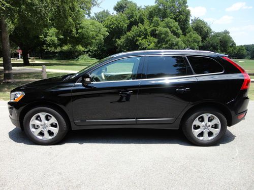 2012 volvo xc60 3.2 sport utility 4-door 3.2l. black 13.9k miles! full warranty